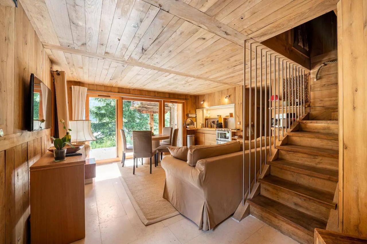 Chalet Ananda Avec Sauna, Baignoire Balneo Et Terrasse Chamonix Exterior foto