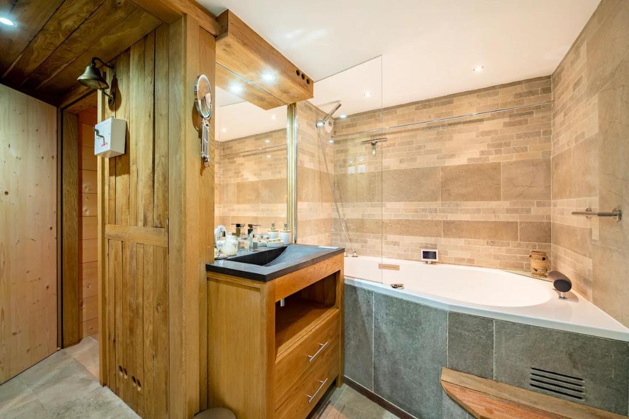 Chalet Ananda Avec Sauna, Baignoire Balneo Et Terrasse Chamonix Exterior foto
