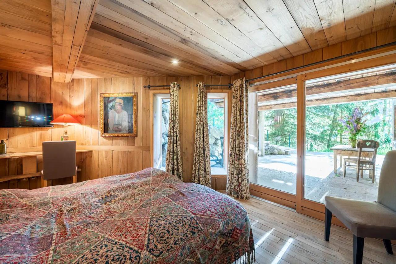 Chalet Ananda Avec Sauna, Baignoire Balneo Et Terrasse Chamonix Exterior foto