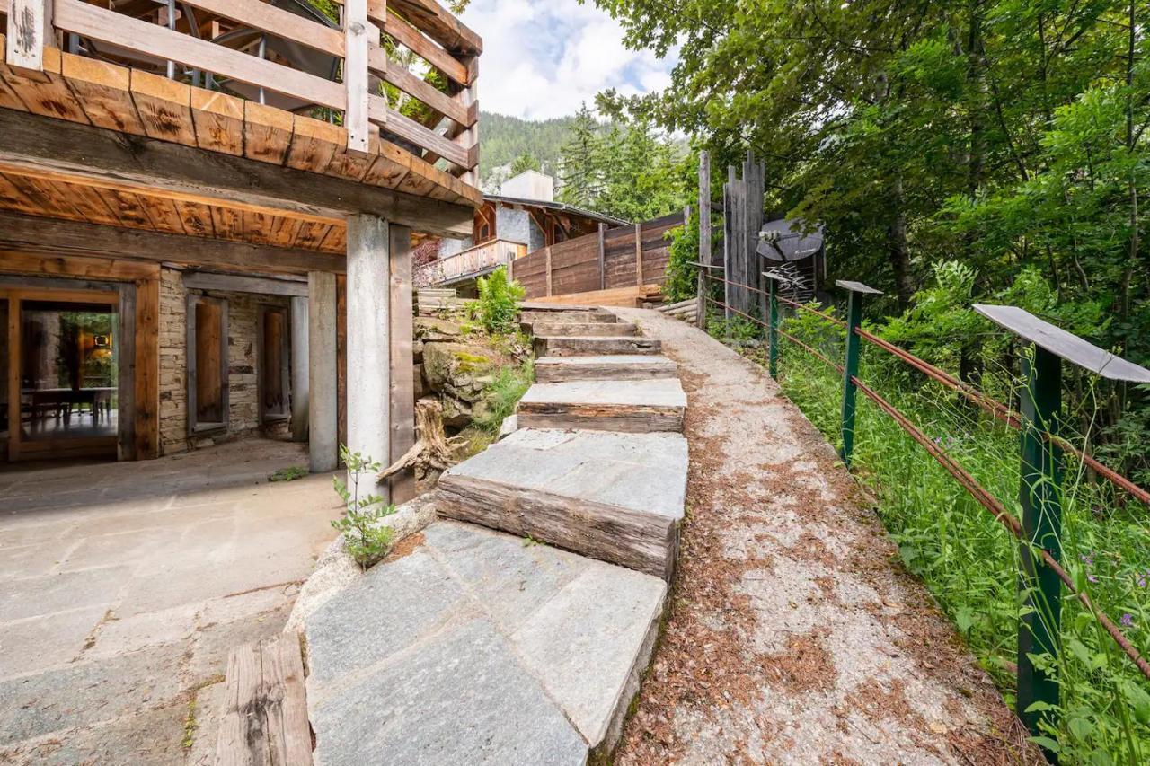 Chalet Ananda Avec Sauna, Baignoire Balneo Et Terrasse Chamonix Exterior foto